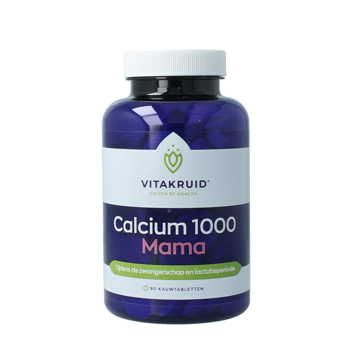 Vitakruid Calcium 1000 Mama zwangerschap & lactatieperiode 90.00 Tabletten