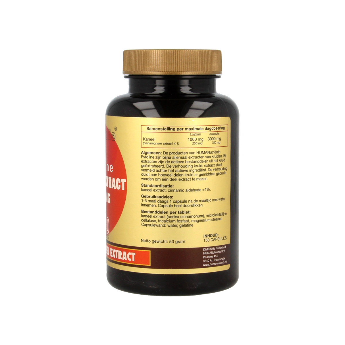 Artelle Fytoline kaneelextract 1000mg 150.00 Capsules