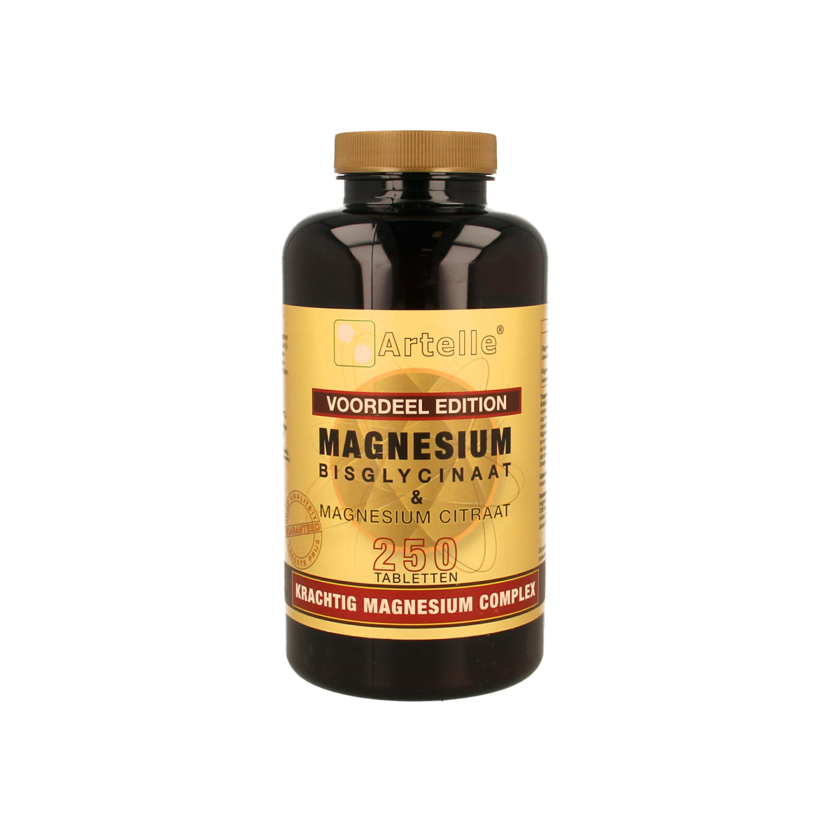 Artelle Magnesium bisglycinaat & citraat 250.00 Tabletten