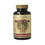 Artelle Vitamine D3 25mcg + K2 37,5 mcg MK-7 250.00 Softgels