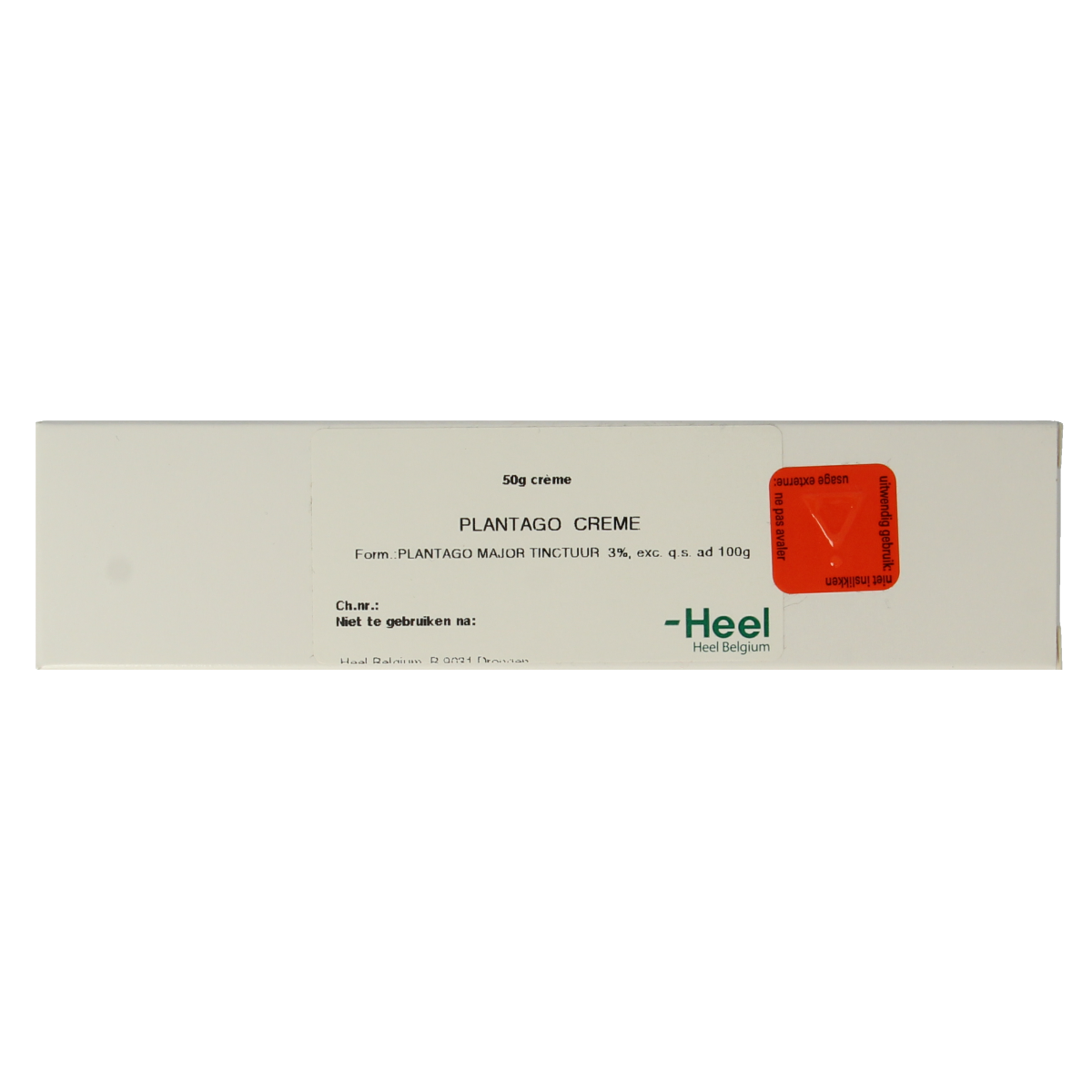 Homeoden Heel Plantago creme 50.00 Gram