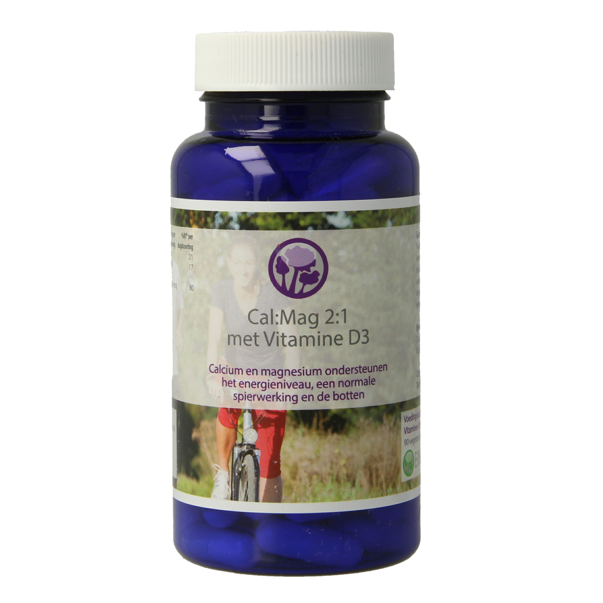 Nagel Cal:Mag Calcium Magnesium 2:1met vitamine D3 90.00 Vegetarische capsules