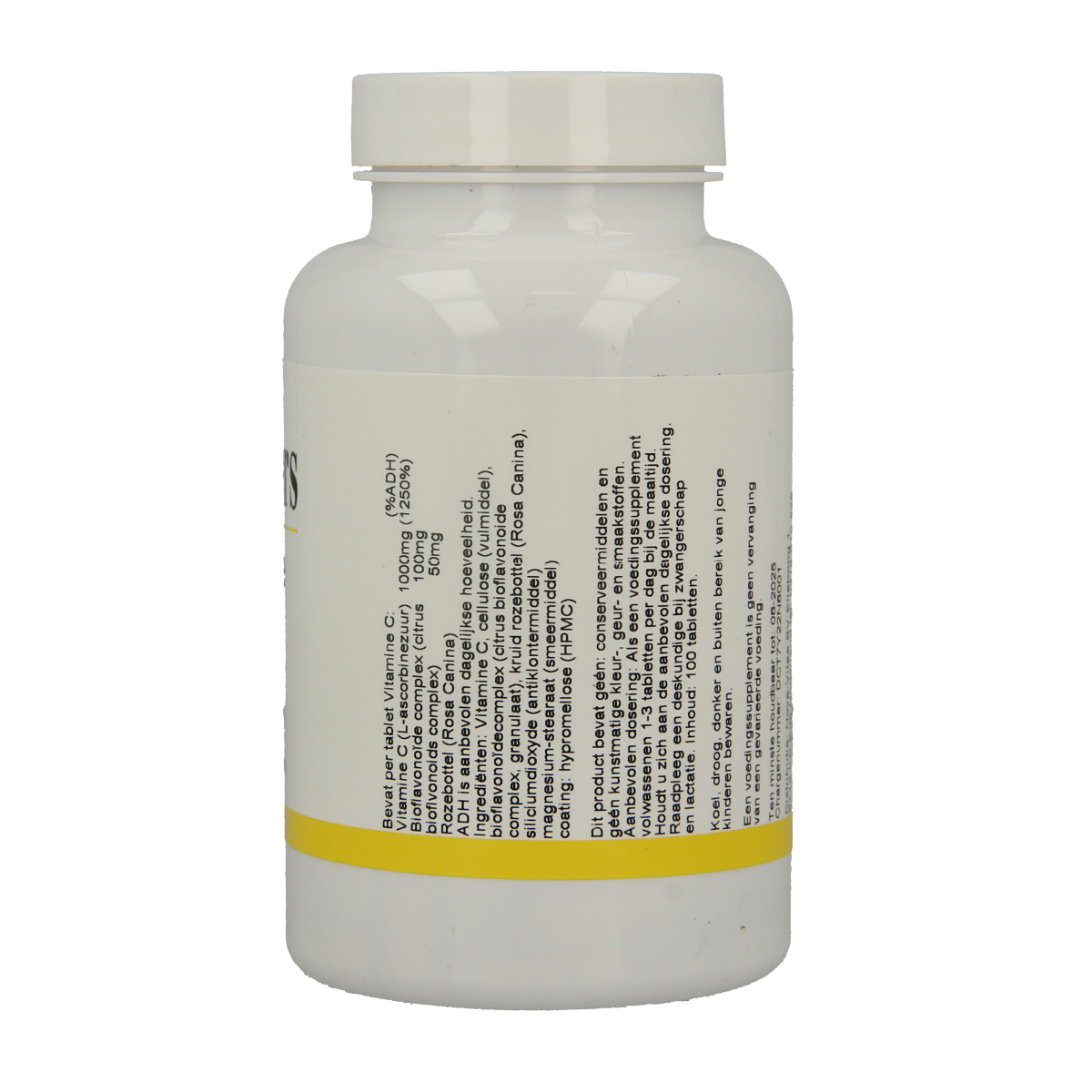 Walthers Vitamine C 1000 mg bioflav/rozenbottel 100.00 Tabletten