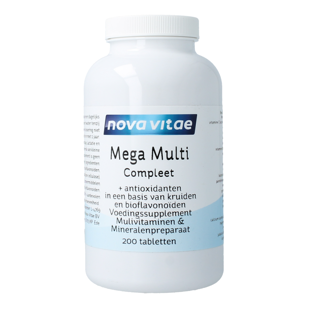 Nova Vitae Mega multi compleet 200.00 Tabletten