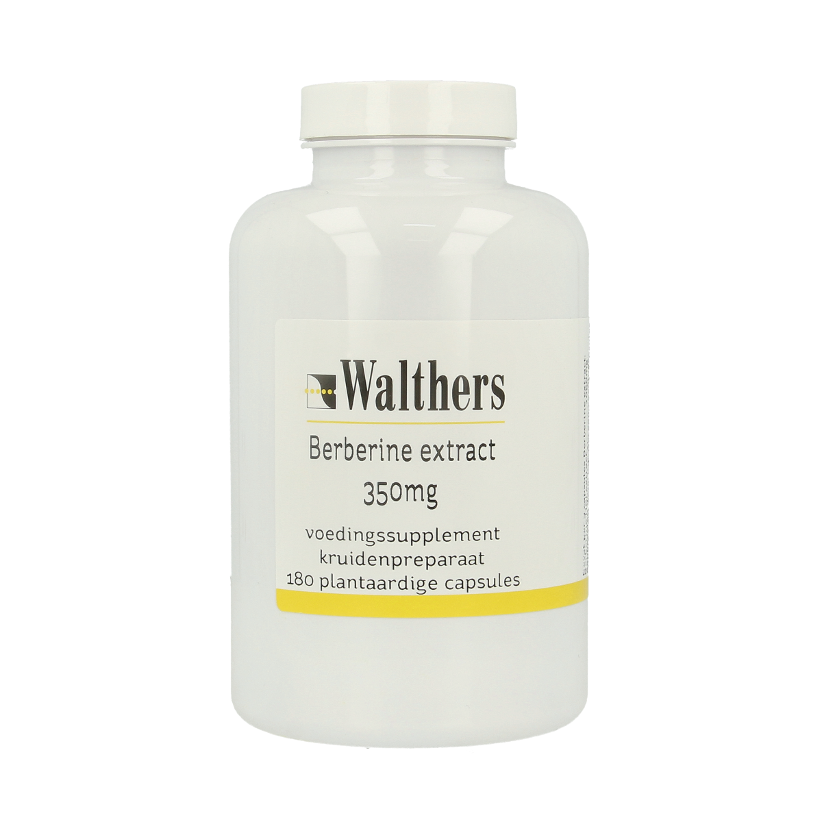 Walthers Berberine extract 350mg 180.00 Vegetarische capsules