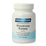 Nova Vitae Rhodiola rosea extract 60 Vegetarische capsules