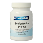 Nova Vitae Benfotiamine (vitamine B1) 150mg 60.00 Vegetarische capsules