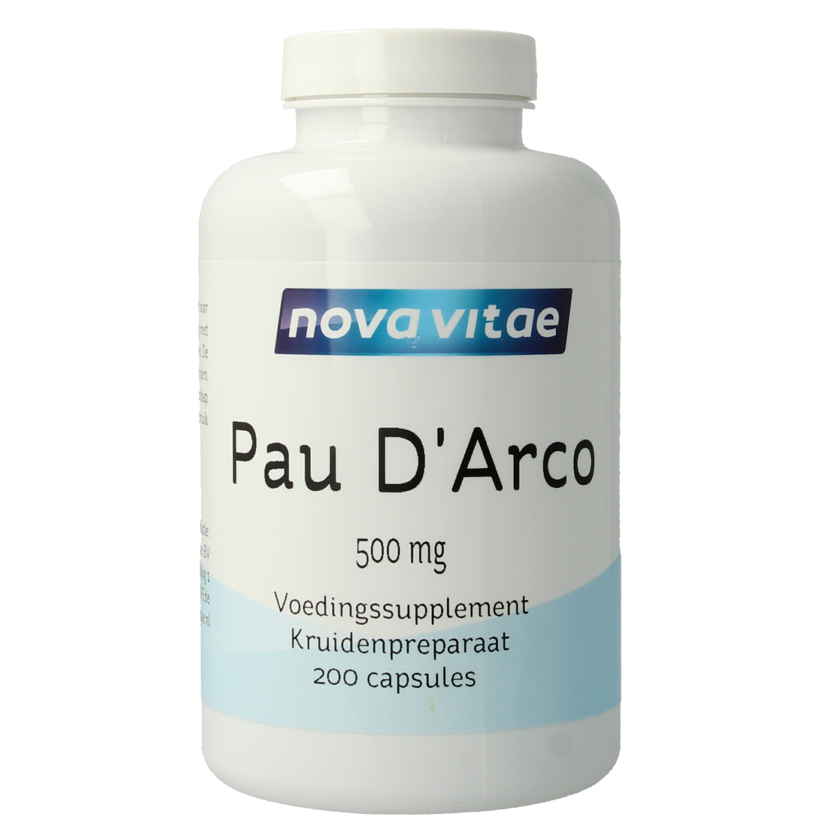 Nova Vitae Pau d'arco 500mg extract 5:1 200.00 Capsules