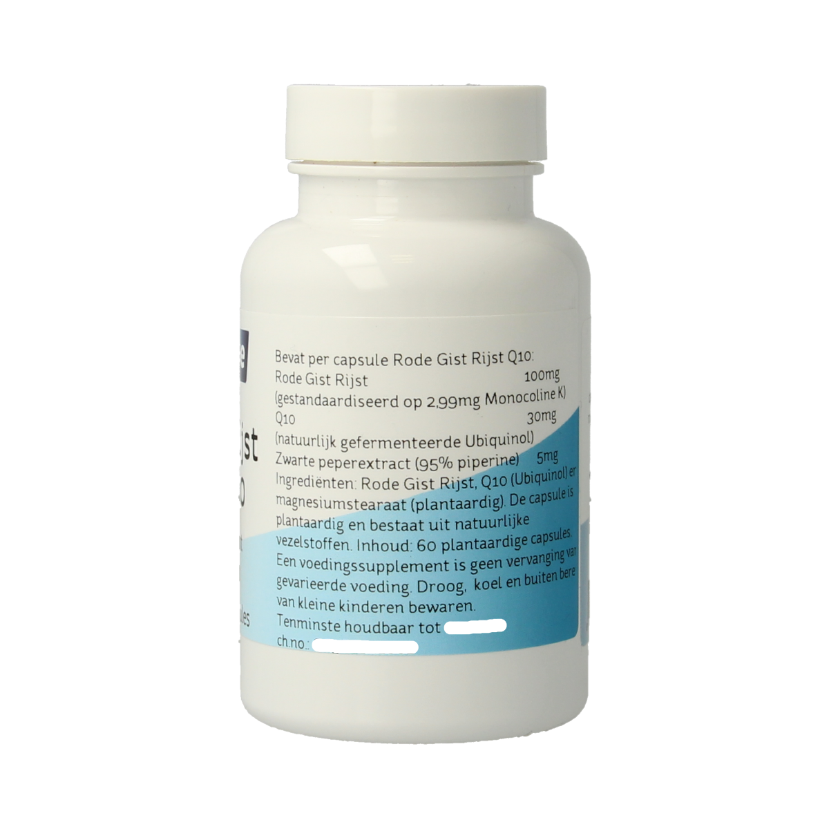 Nova Vitae Rode gist rijst + 30mg Q10 60.00 Vegetarische capsules