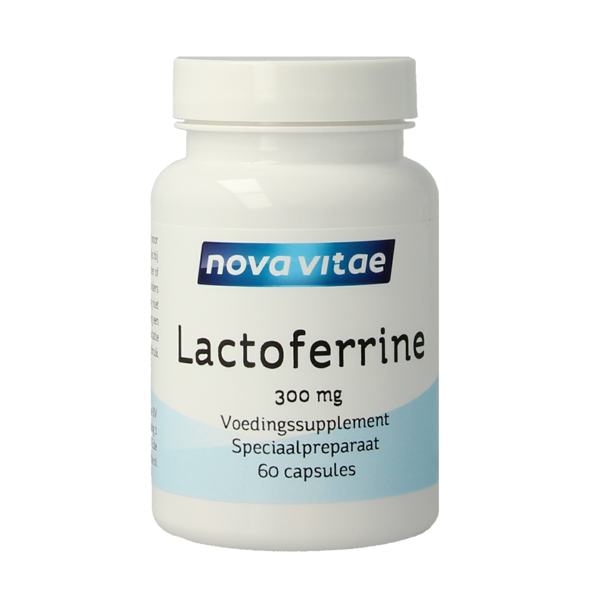 Nova Vitae Lactoferrine 300 mg LPS vrij 60.00 Capsules