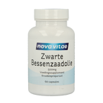 Nova Vitae Zwarte bessenzaad olie 60.00 Capsules