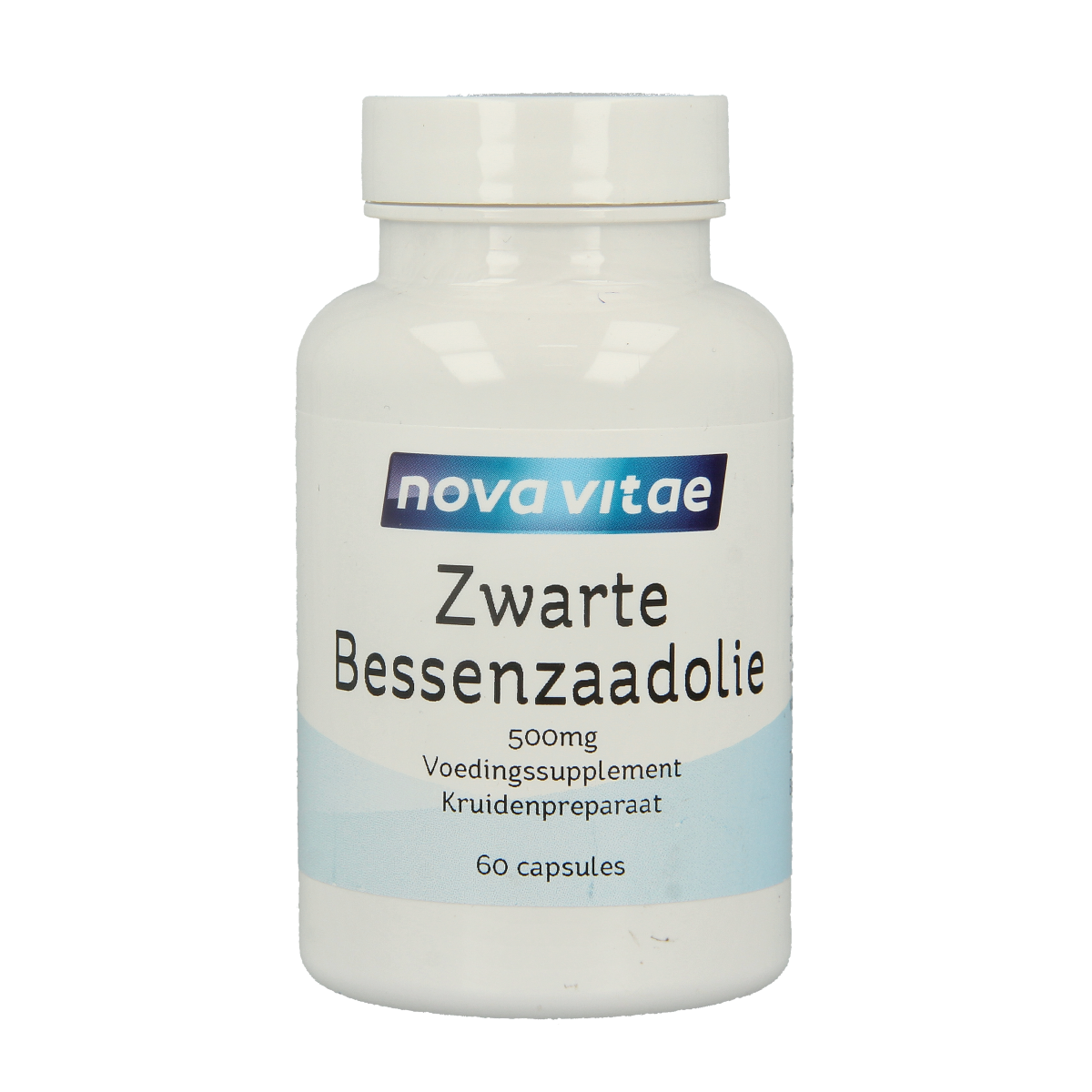 Nova Vitae Zwarte bessenzaad olie 60.00 Capsules