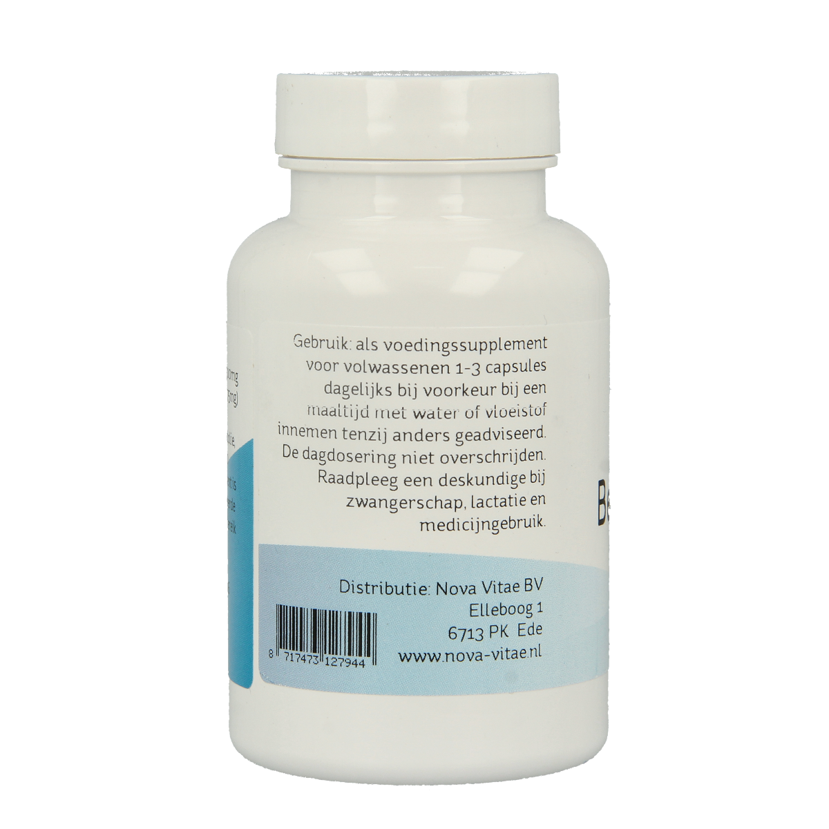 Nova Vitae Zwarte bessenzaad olie 60.00 Capsules