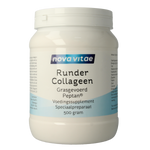 Nova Vitae Runder collageen gras gevoerd Peptan 500.00 Gram