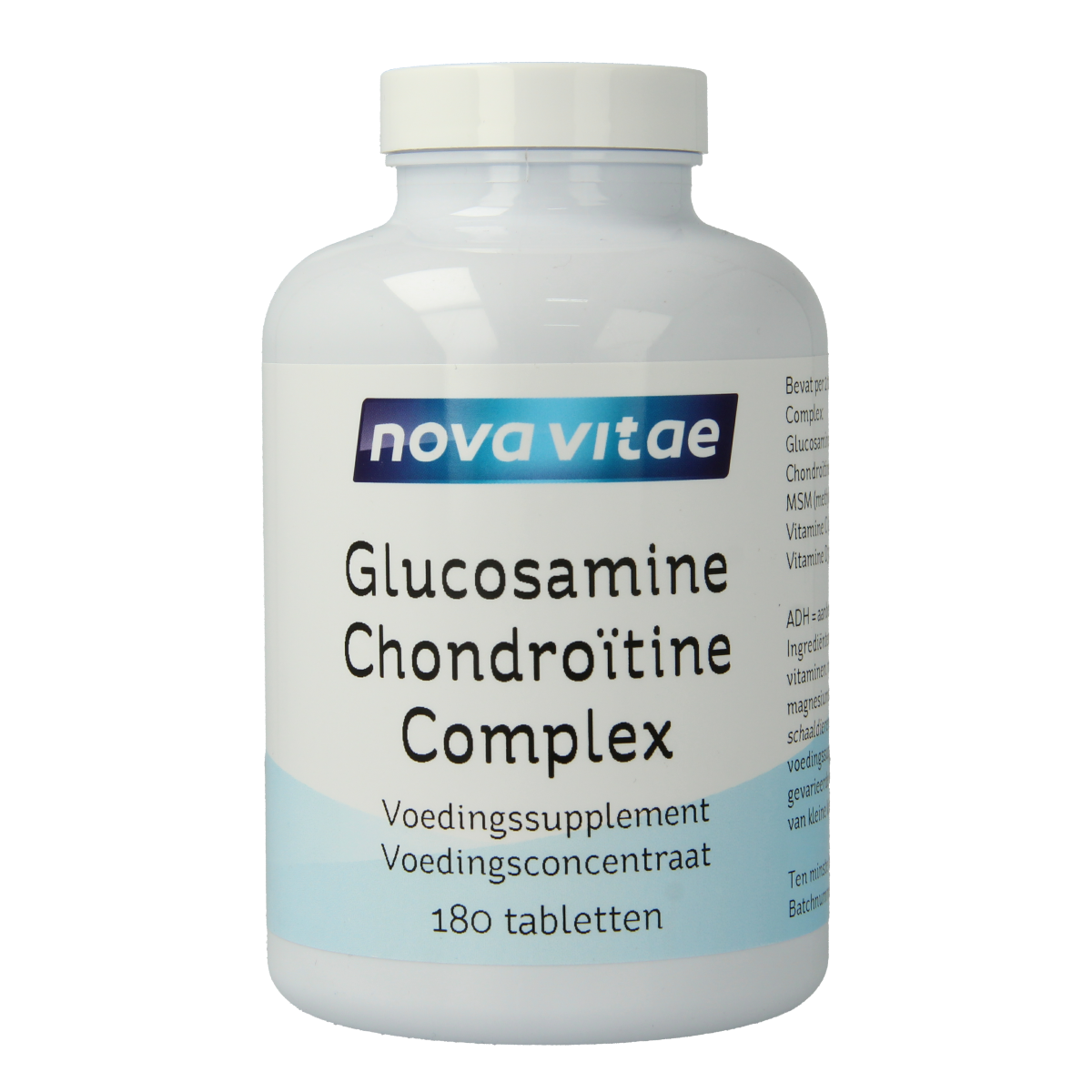 Nova Vitae Glucosamine chondroitine complex met MSM 180.00 Tabletten