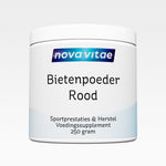 Nova Vitae Rode bietenpoeder 250.00 Gram