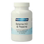 Nova Vitae Betaine HCI met pepsine 90 Capsules