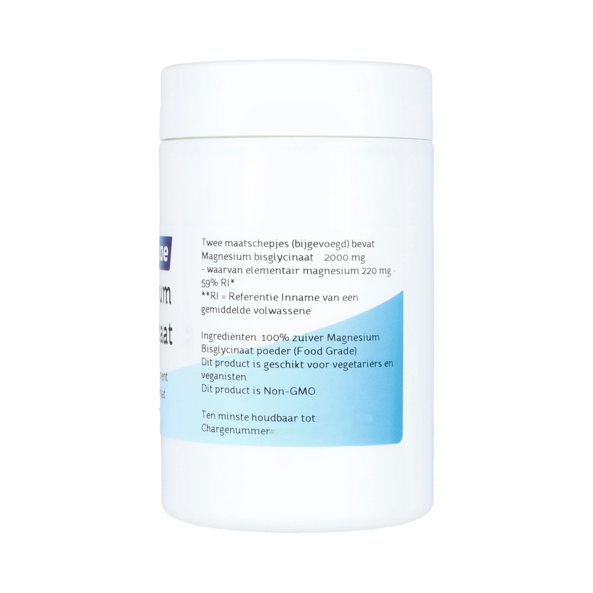 Nova Vitae Magnesium bisglycinaat poeder 200.00 Gram