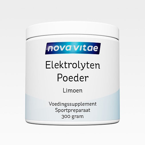 Nova Vitae Elektrolyten poeder limoen 300 Gram
