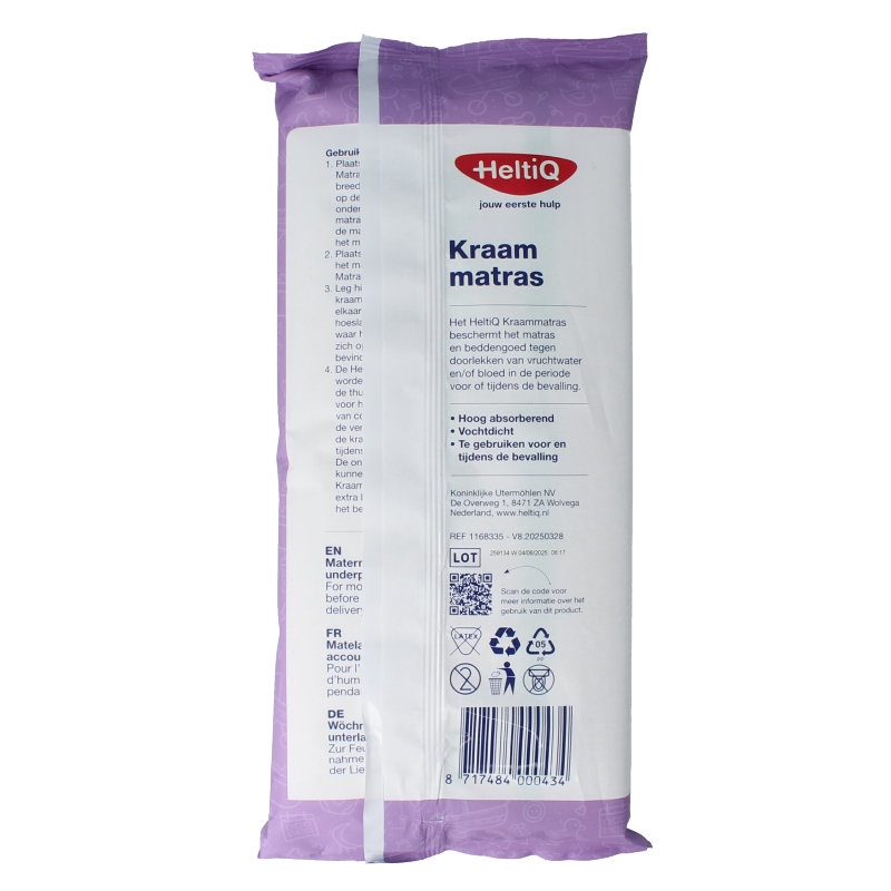 Heltiq Kraammatras 60 x 90cm zak 2 Stuks
