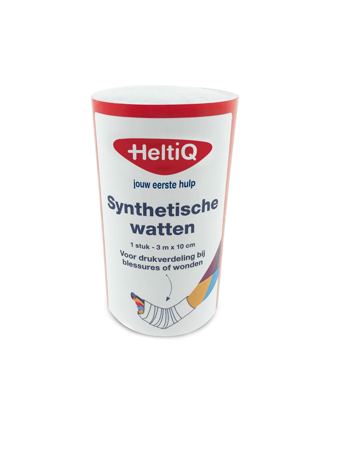 Heltiq Synthetische watten 3m x 10cm 1.00 Rol