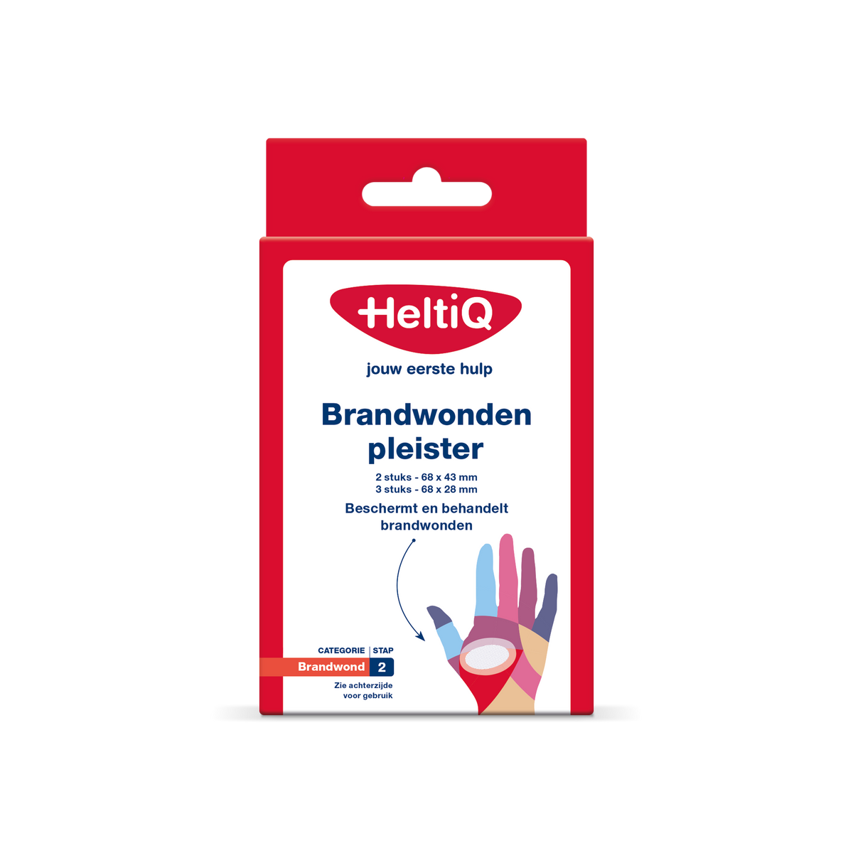 Heltiq Brandwonden pleister 5.00 Stuks
