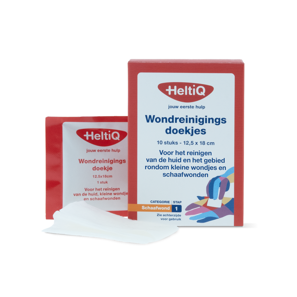 Heltiq Heltiq wondreingingsdoekjes 10.00 Stuks