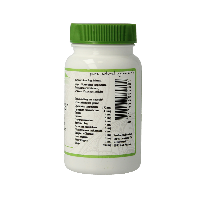 Surya Abipattikar surya 60 Vegetarische capsules