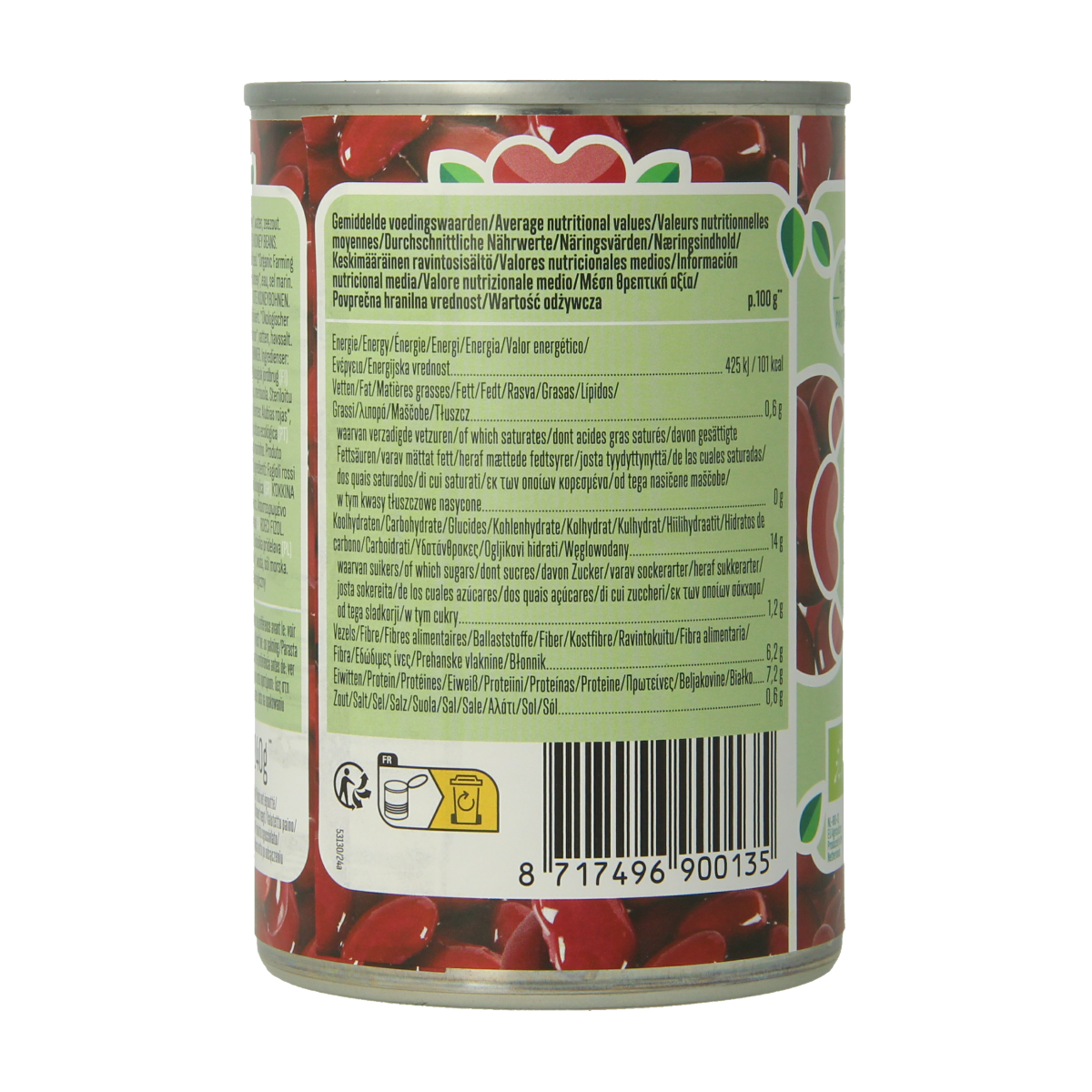 Bioidea Rode kidneybonen bio 400.00 Gram