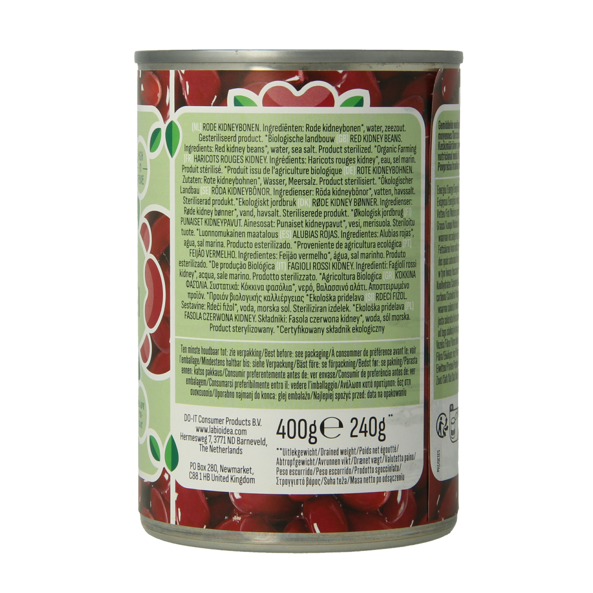 Bioidea Rode kidneybonen bio 400.00 Gram