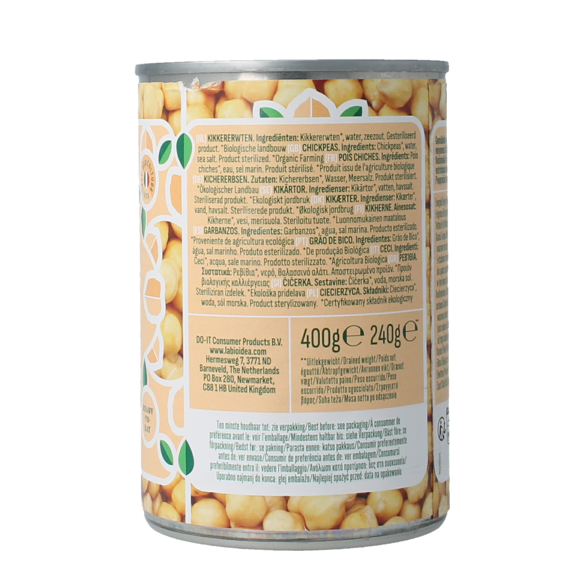 Bioidea Kikkererwten bio 400.00 Gram