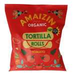 Amaizin Corn rolls tomaat bio 100 Gram