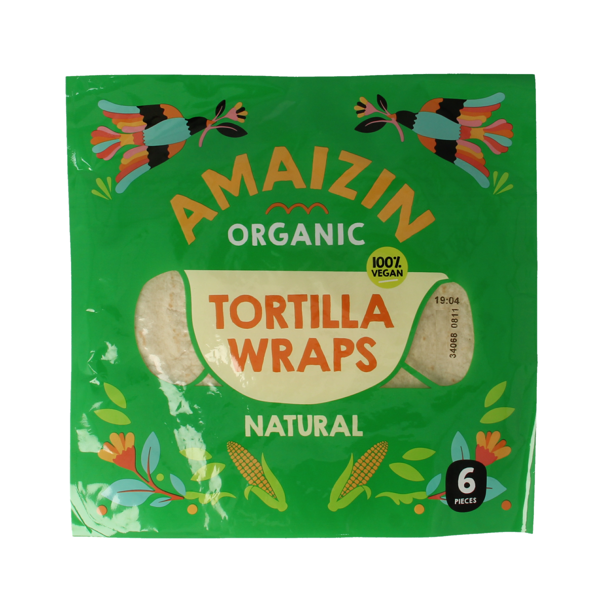 Amaizin Tortilla wraps bio 6.00 Stuks