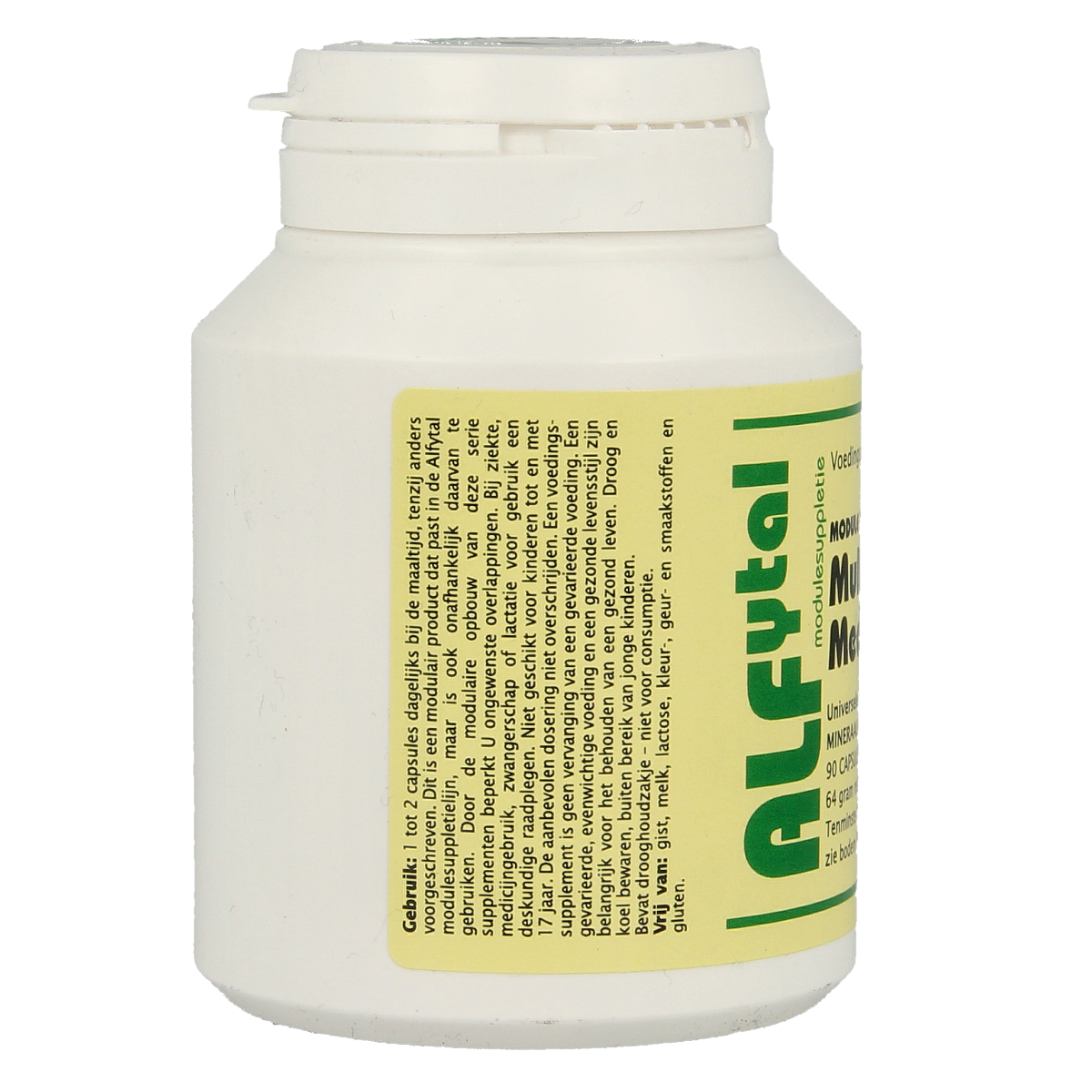 Alfytal MultiVit medium - mineraalvrij 90.00 Vegetarische capsules