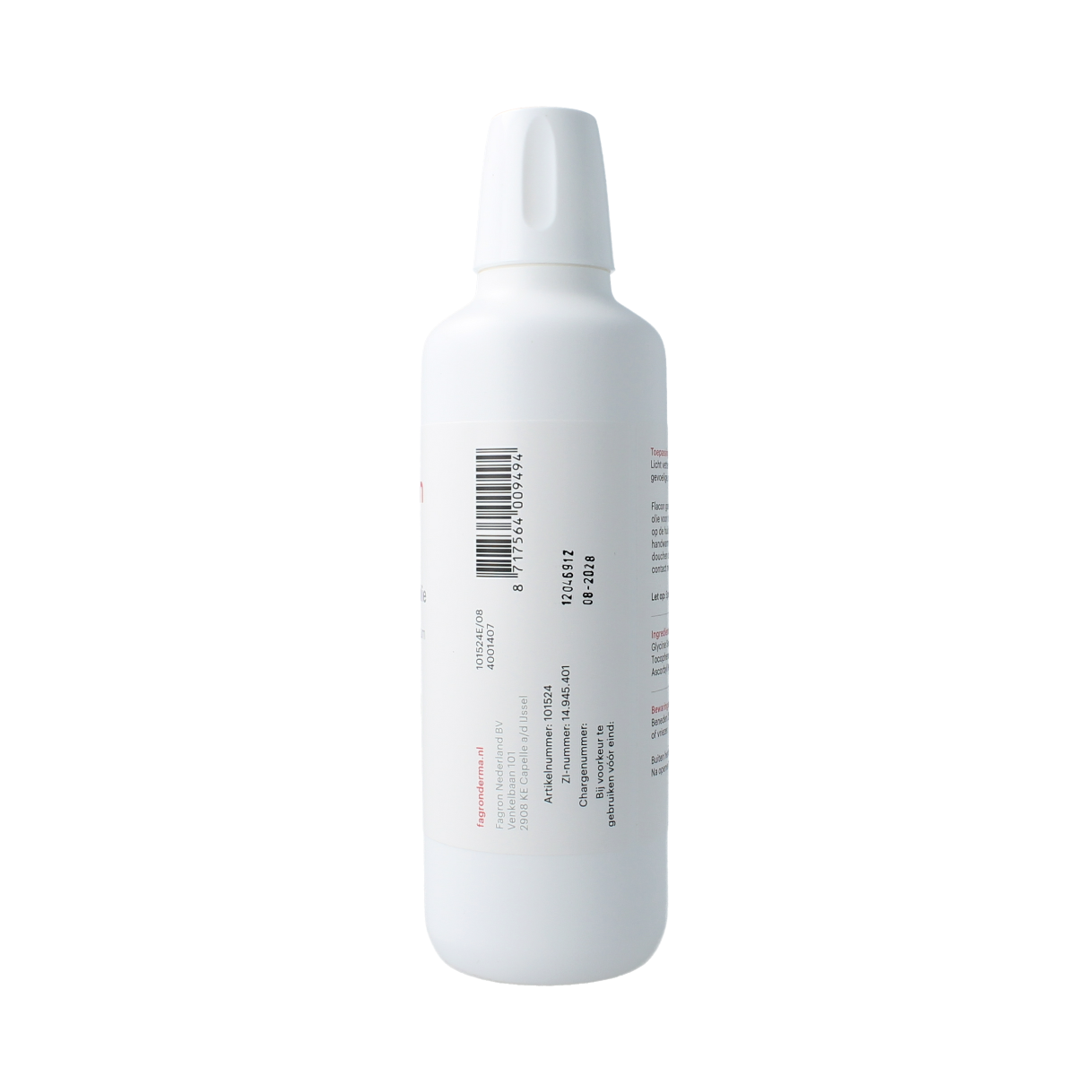 Fagron Soya oleum emulgatum 250.00 Milliliter