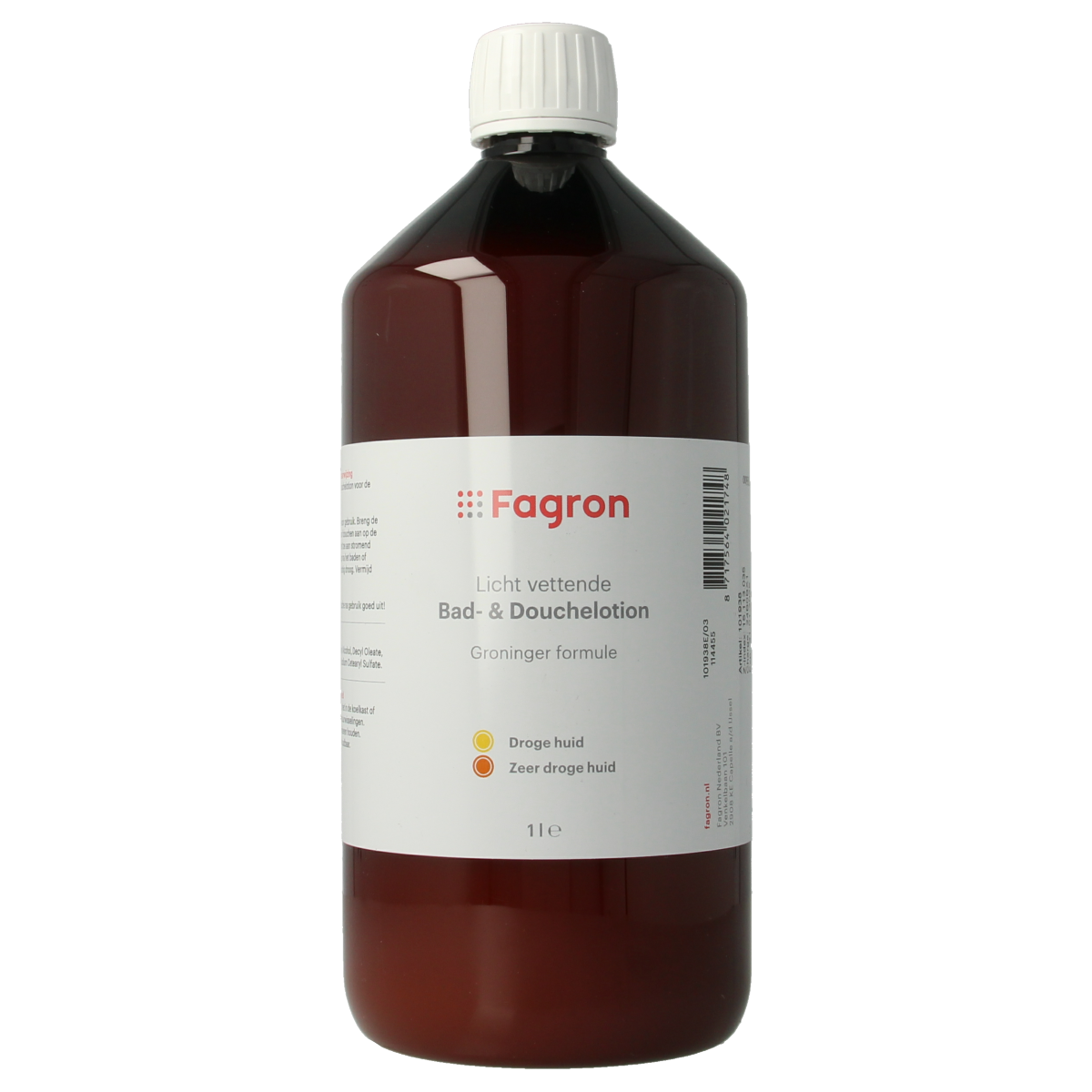 Fagron Groninger bad/douche lotion 1.00 Liter