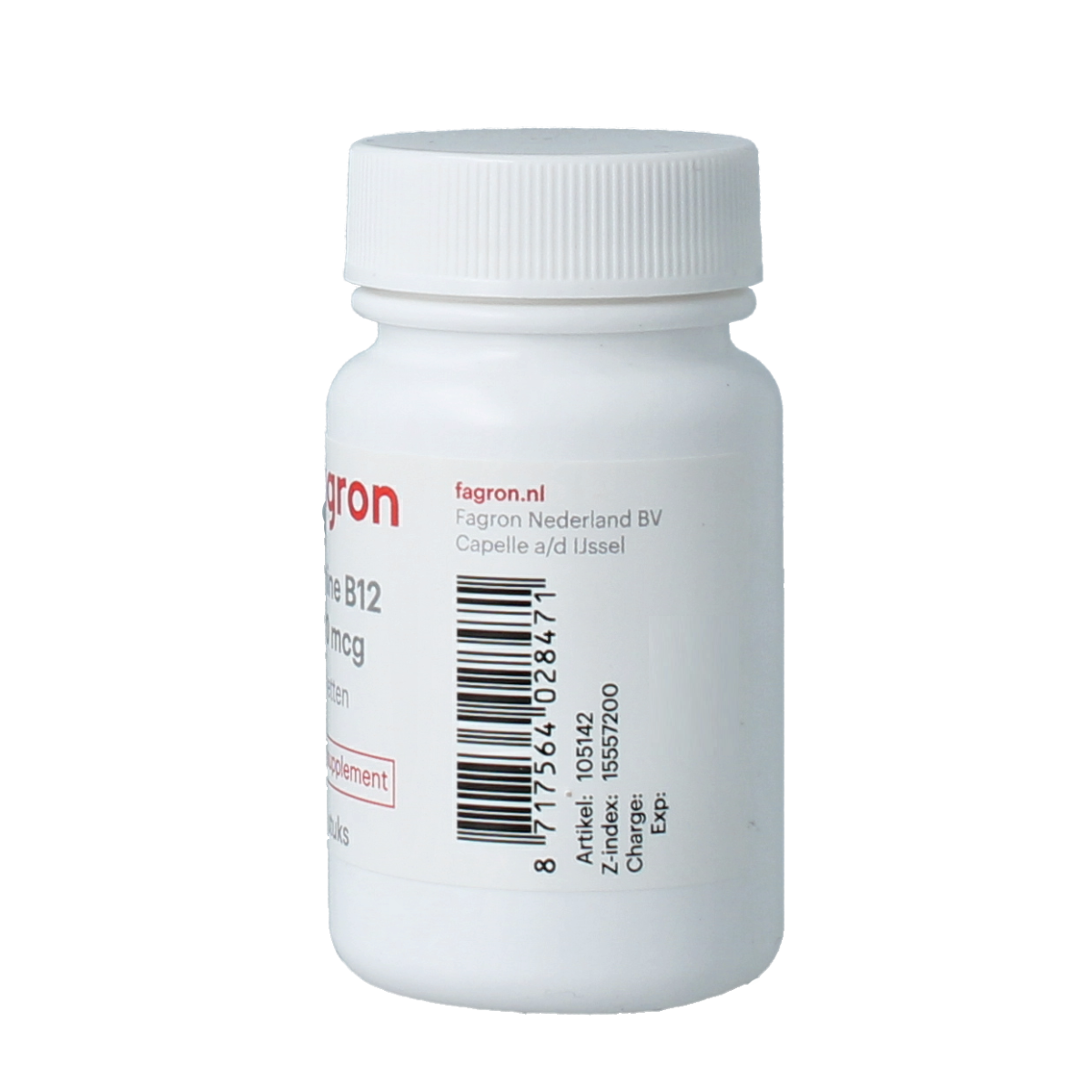 Fagron Vitamine B12 1000mcg 90.00 Tabletten