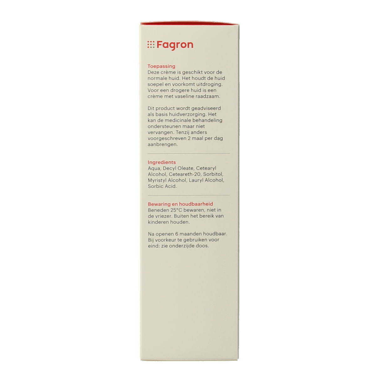 Fagron Cetomacrogol creme FNA D & B 100.00 Gram