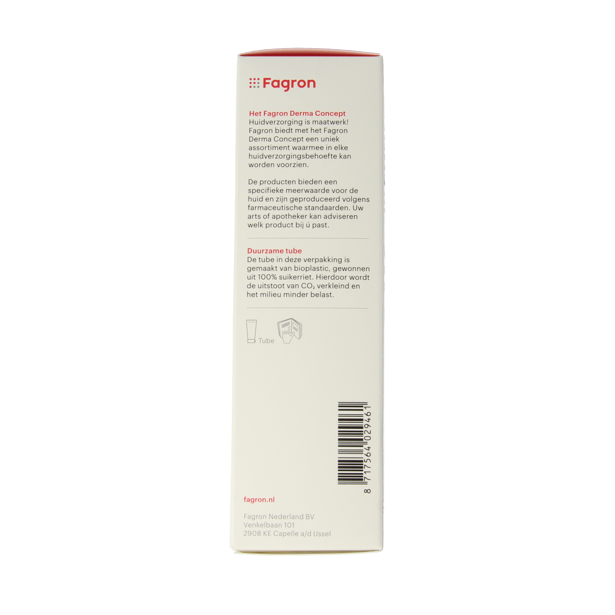 Fagron Vaselinecetomacrogol creme FNA met doos 100.00 Gram