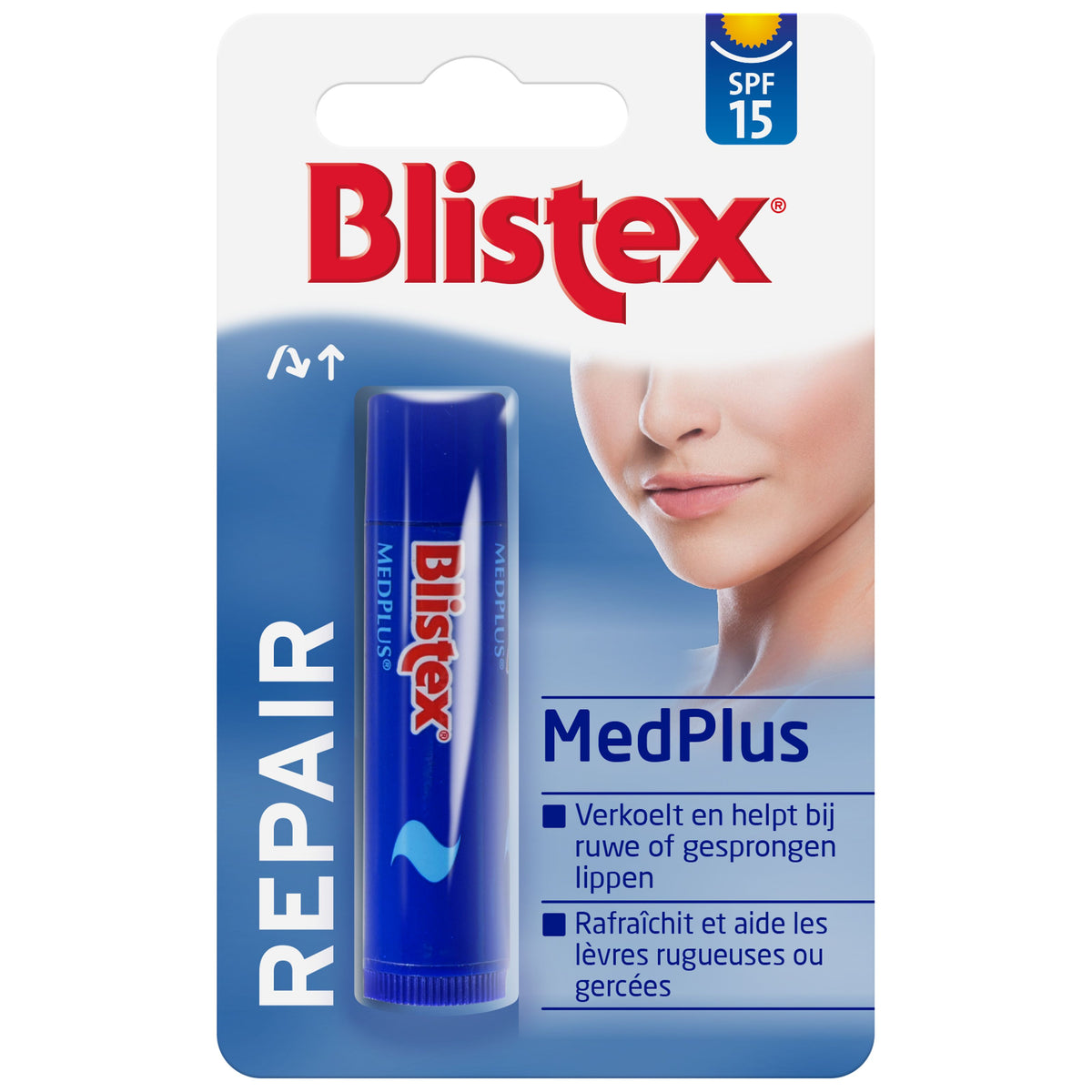 Blistex Lippenbalsem med plus stick hang 4.25 Gram
