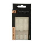2B Nails natural square 24.00 Stuks