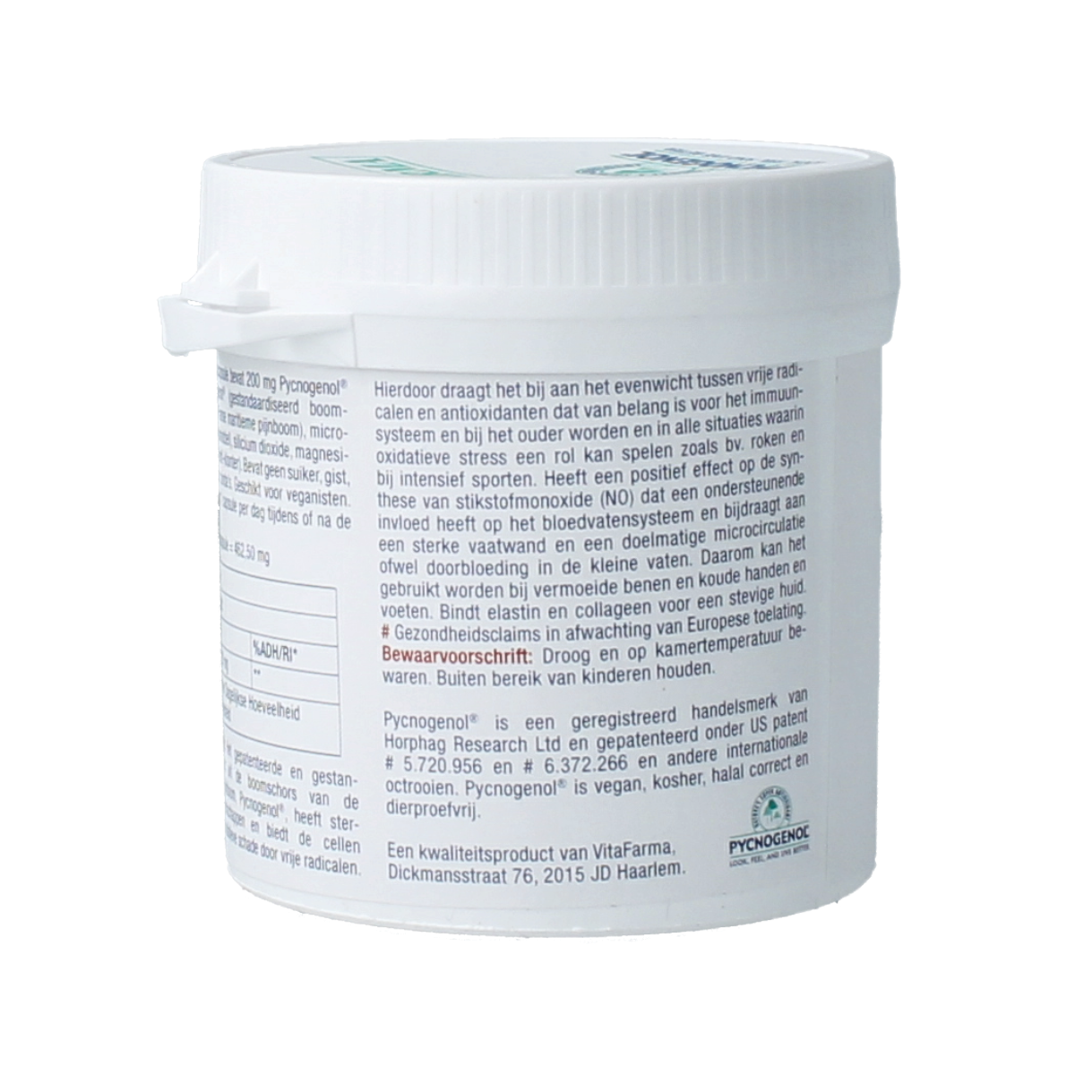 VitaFarma Pycnogenol 200 90.00 Vegetarische capsules
