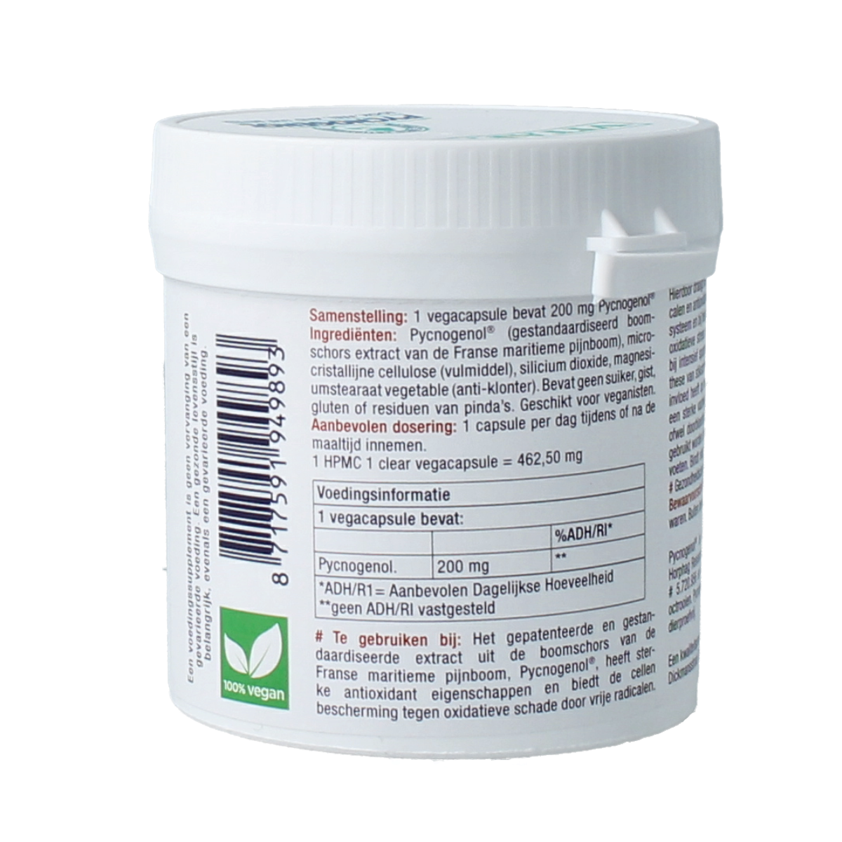 VitaFarma Pycnogenol 200 90.00 Vegetarische capsules