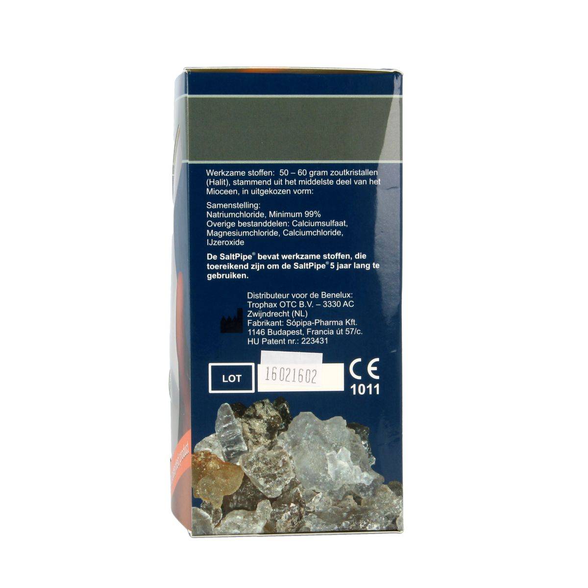 Saltpipe Classic zout inhalator 60.00 Gram
