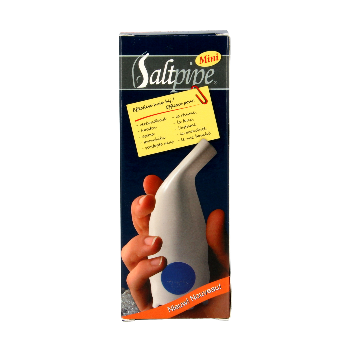 Saltpipe Mini zout inhalator met halitzout 25.00 Gram