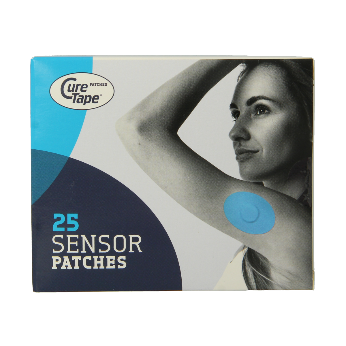 Cure Tape Sensor patch blue 25.00 Stuks