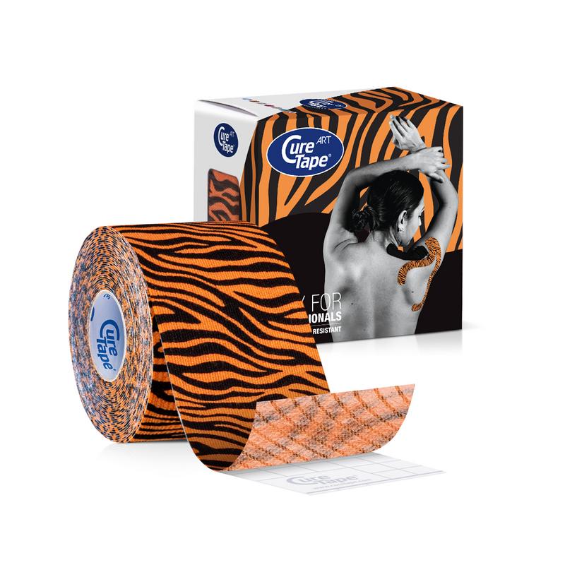 Cure Tape Art tiger 5cm x 5m 1.00 Stuks