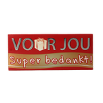 Voor Jou! Wensreep super bedankt  70 Gram