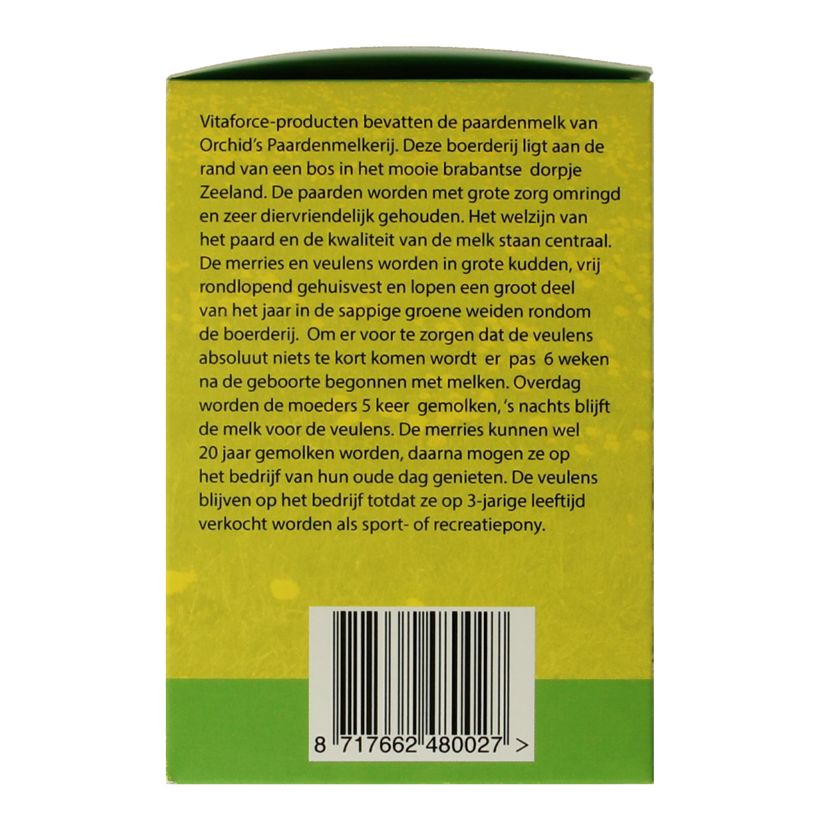 Vitaforce Paardenmelk capsules 120.00 Capsules