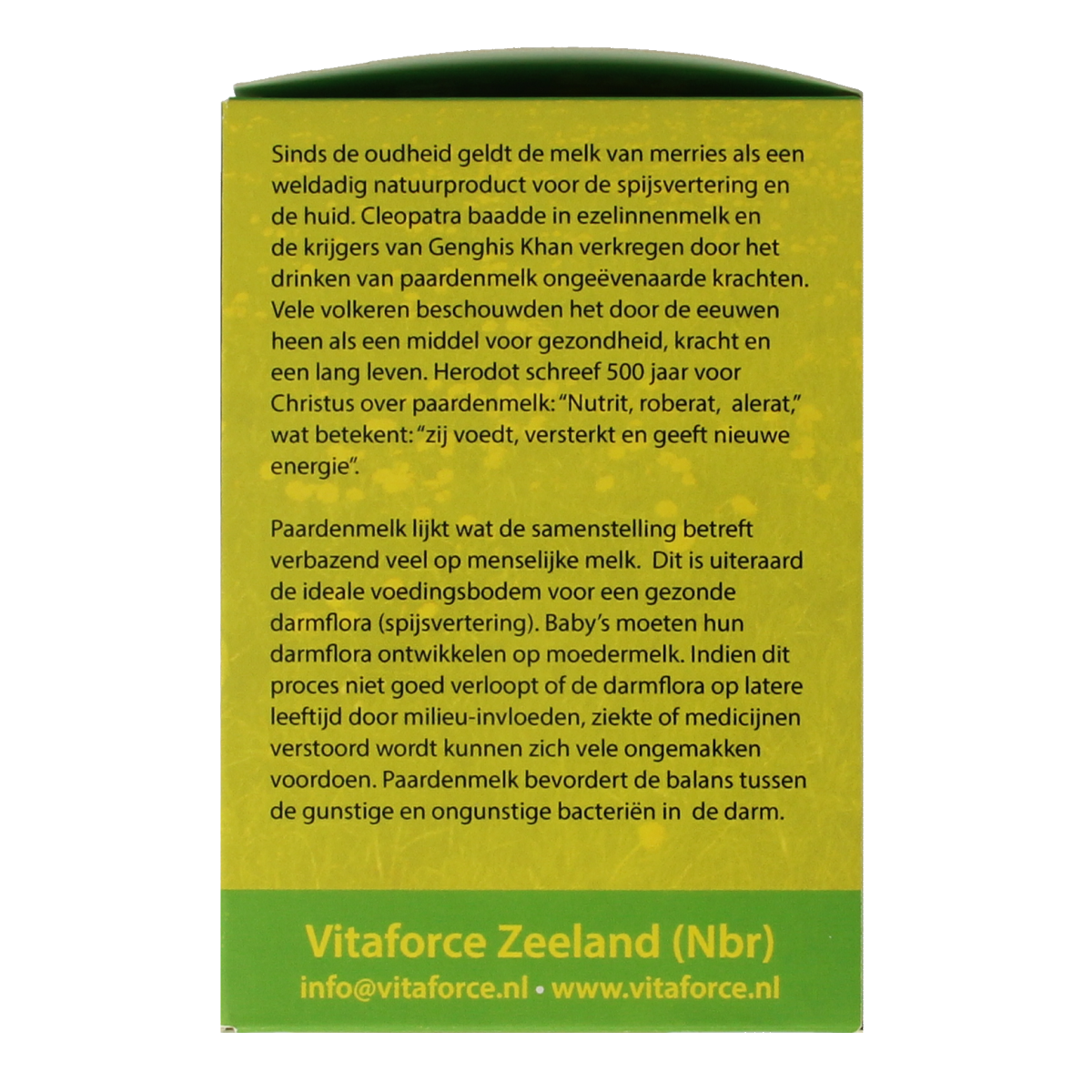 Vitaforce Paardenmelk capsules 120.00 Capsules